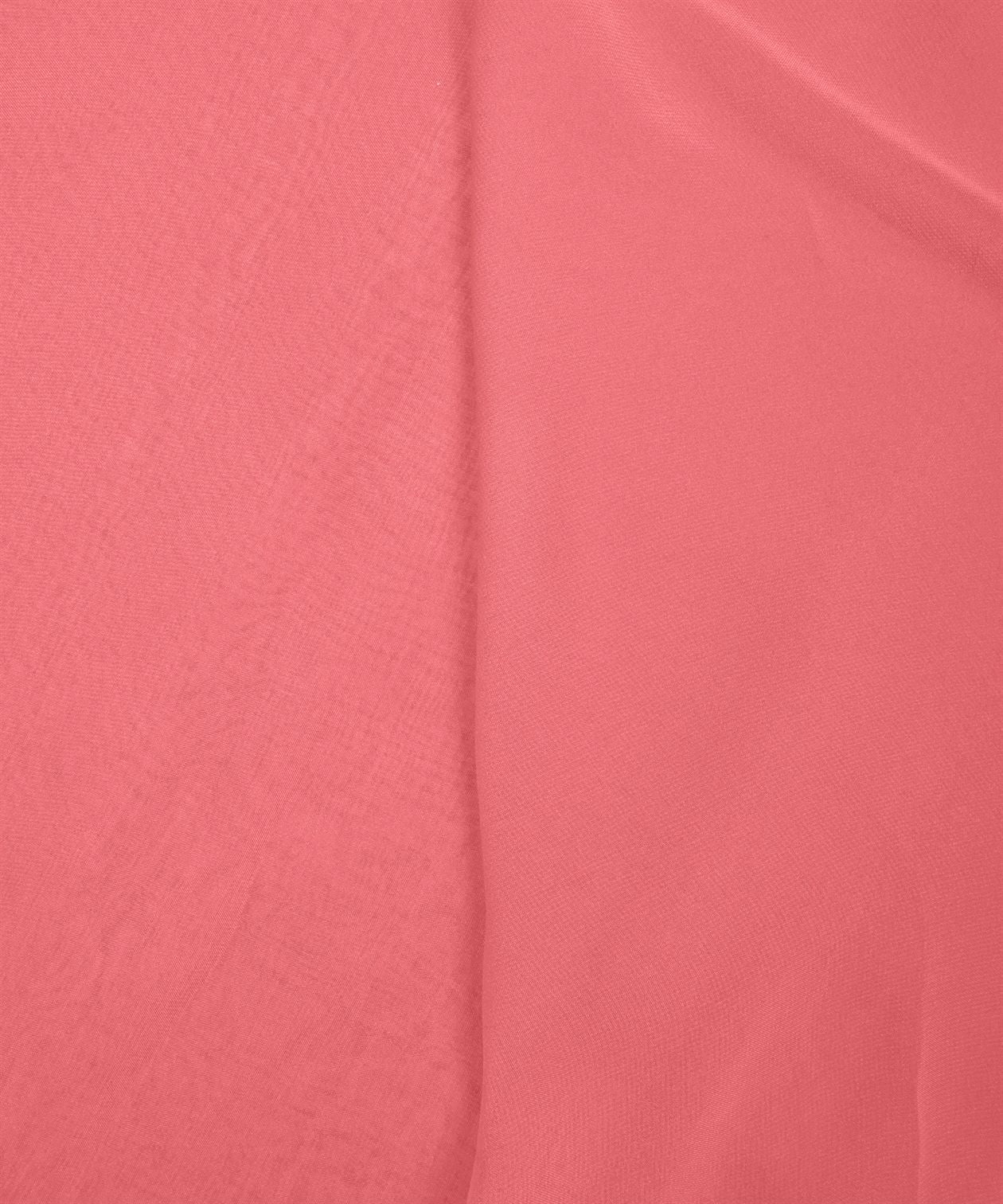Baby Pink Plain Dyed Heavy Georgette Fabric