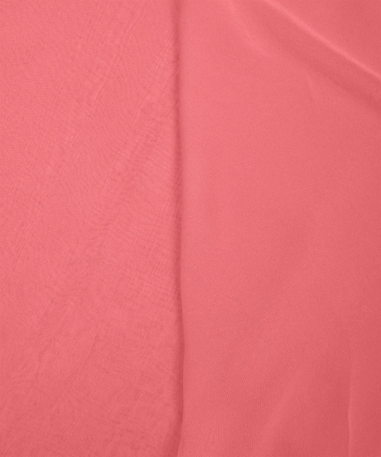 Baby Pink Plain Dyed Heavy Georgette Fabric