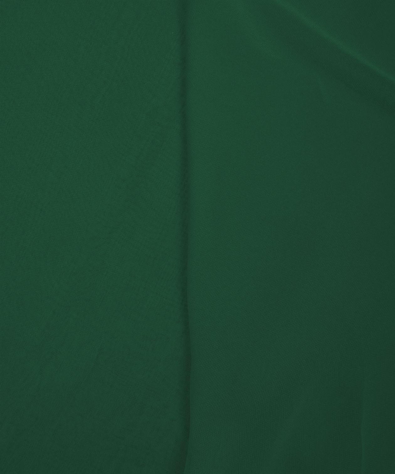 Dark Green Plain Dyed Heavy Georgette Fabric