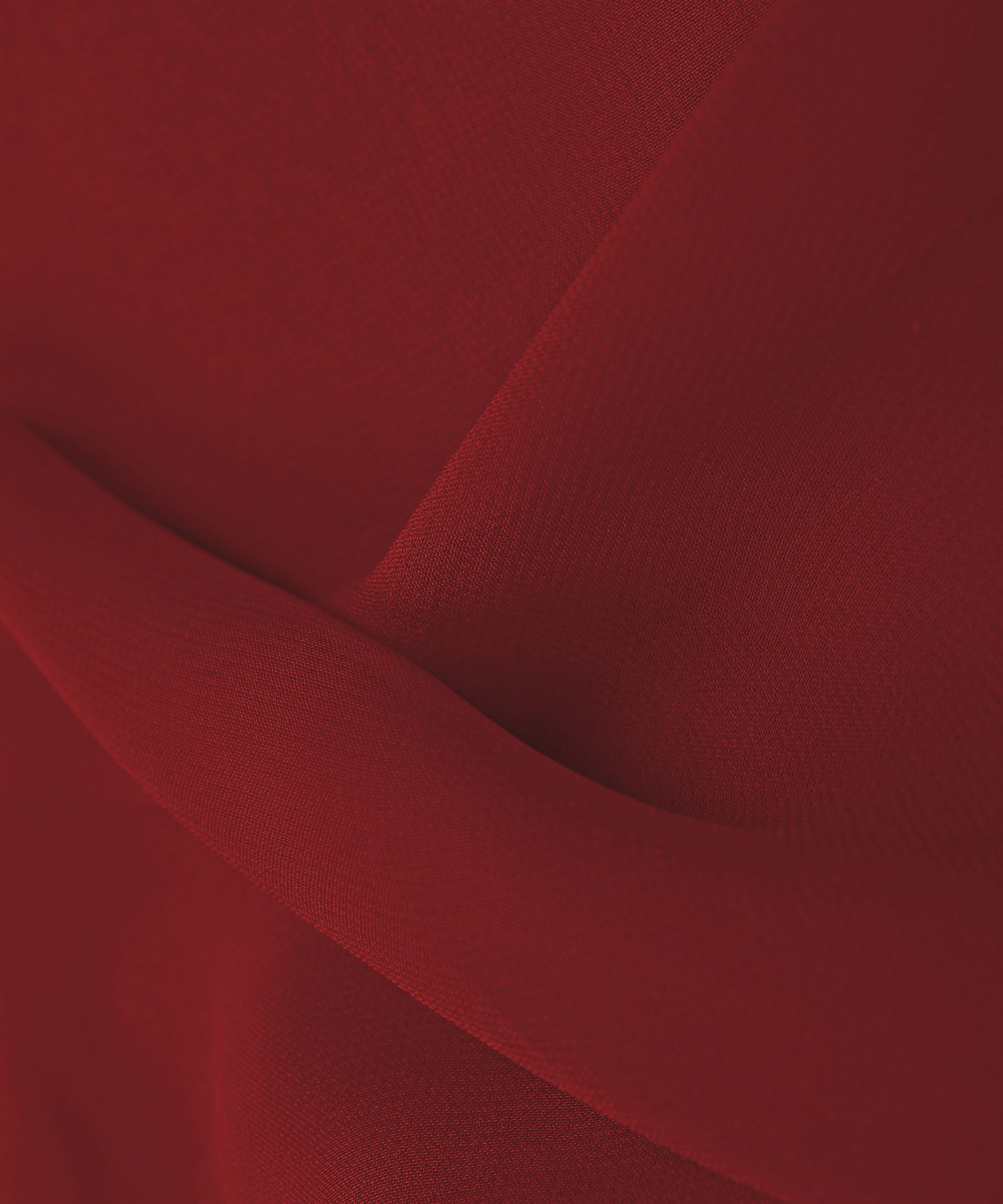 Maroon Plain Dyed Heavy Georgette Fabric