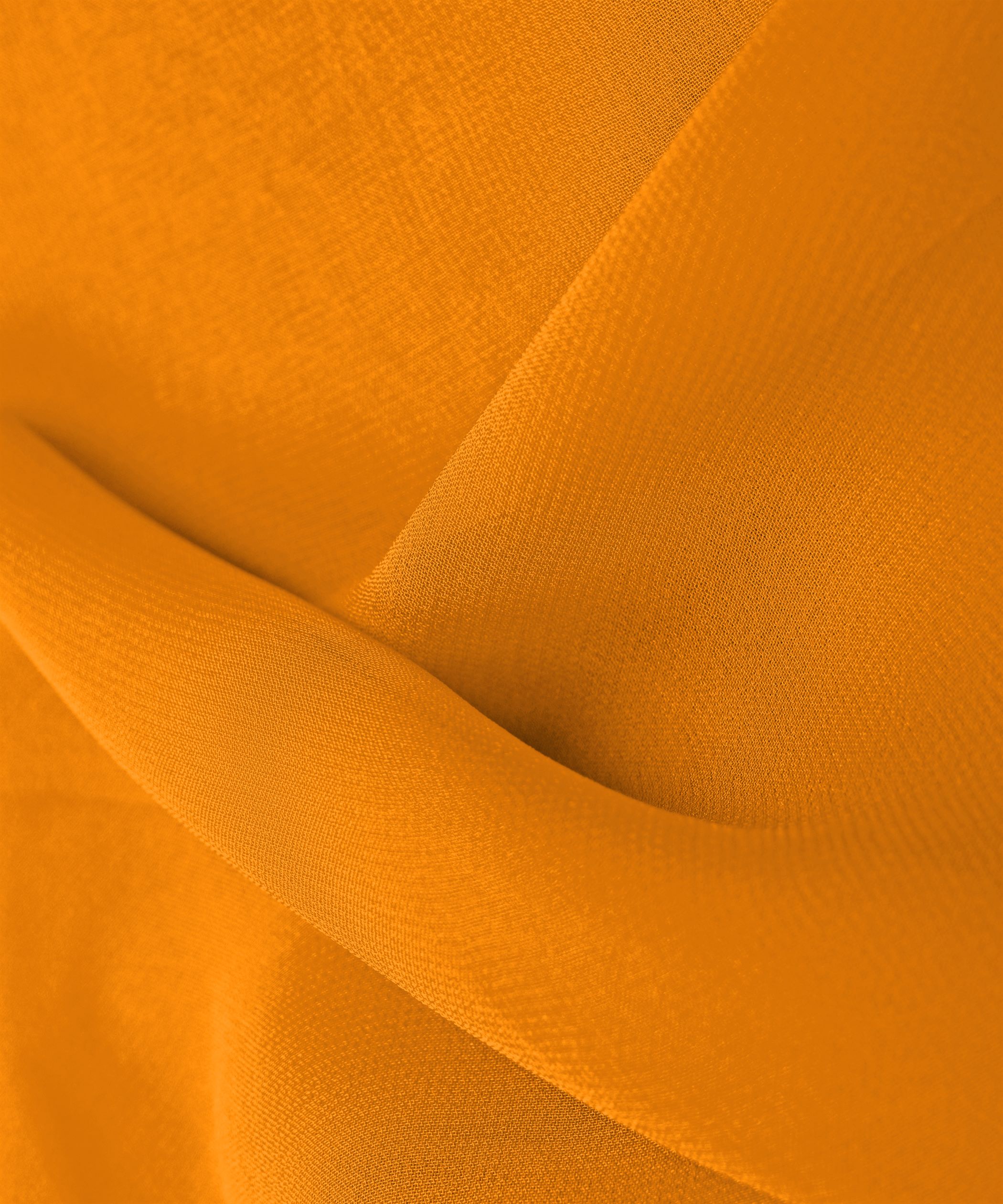 Mustard Yellow Plain Dyed Heavy Georgette Fabric