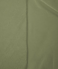 Olive Green Plain Dyed Heavy Georgette Fabric