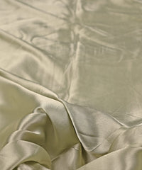 Glossy Green Plain Dyed Japan Satin Fabric