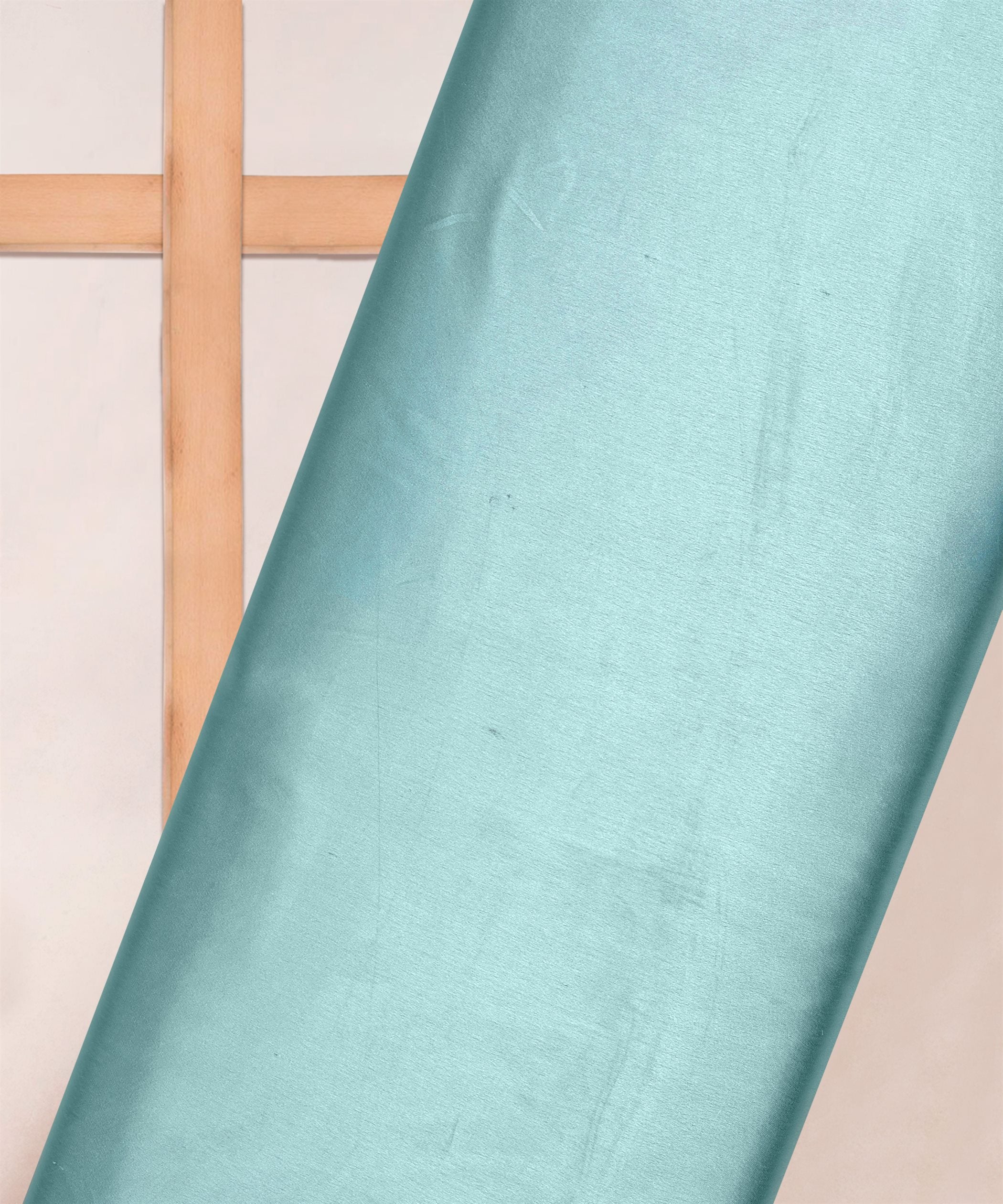 Sky Blue Plain Dyed Japan Satin Fabric