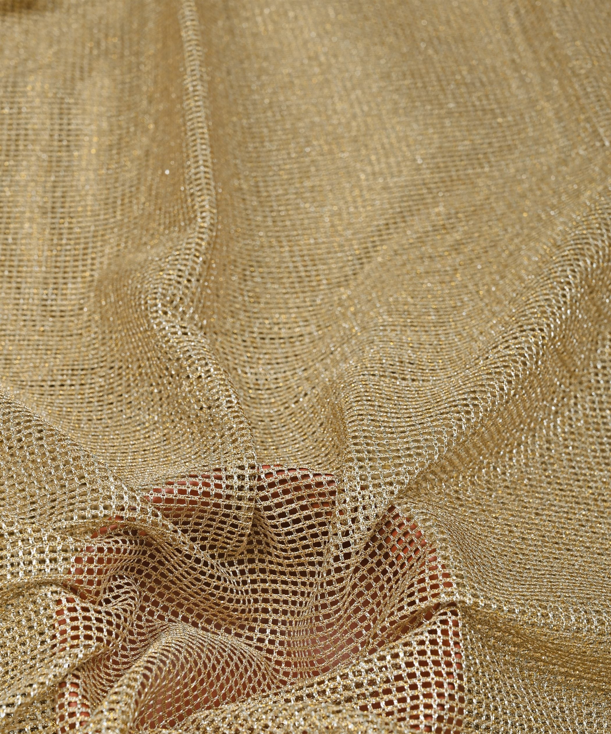 Light Biege Jari Net Fabric