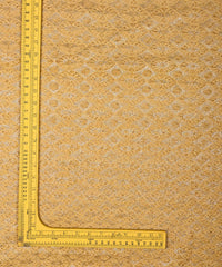 Gold Knitted fabric with Dewdrop