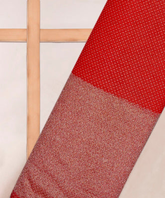 Knitted fabric with Dewdrops