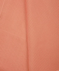 Light pink Kota fabric with Zari Checks