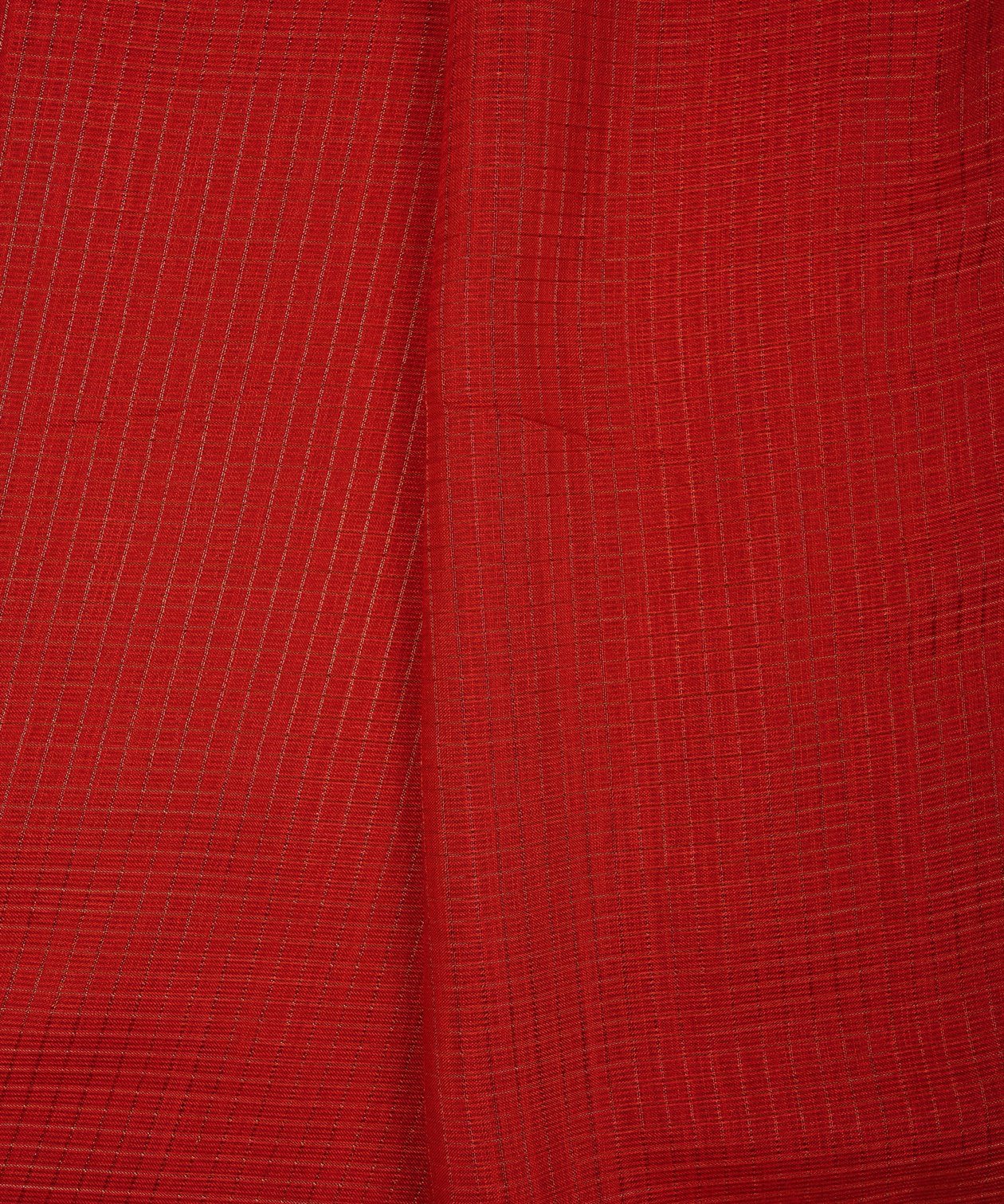 Maroon Kota fabric with Zari Checks