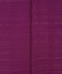 Violet Kota fabric with Zari Checks