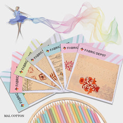 Mal cotton-Swatch Card