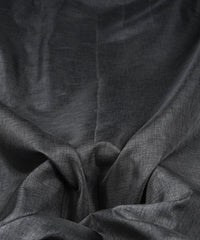 Grey Plain Dyed Manipuri Fabric