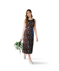 Maroon Egypt Print