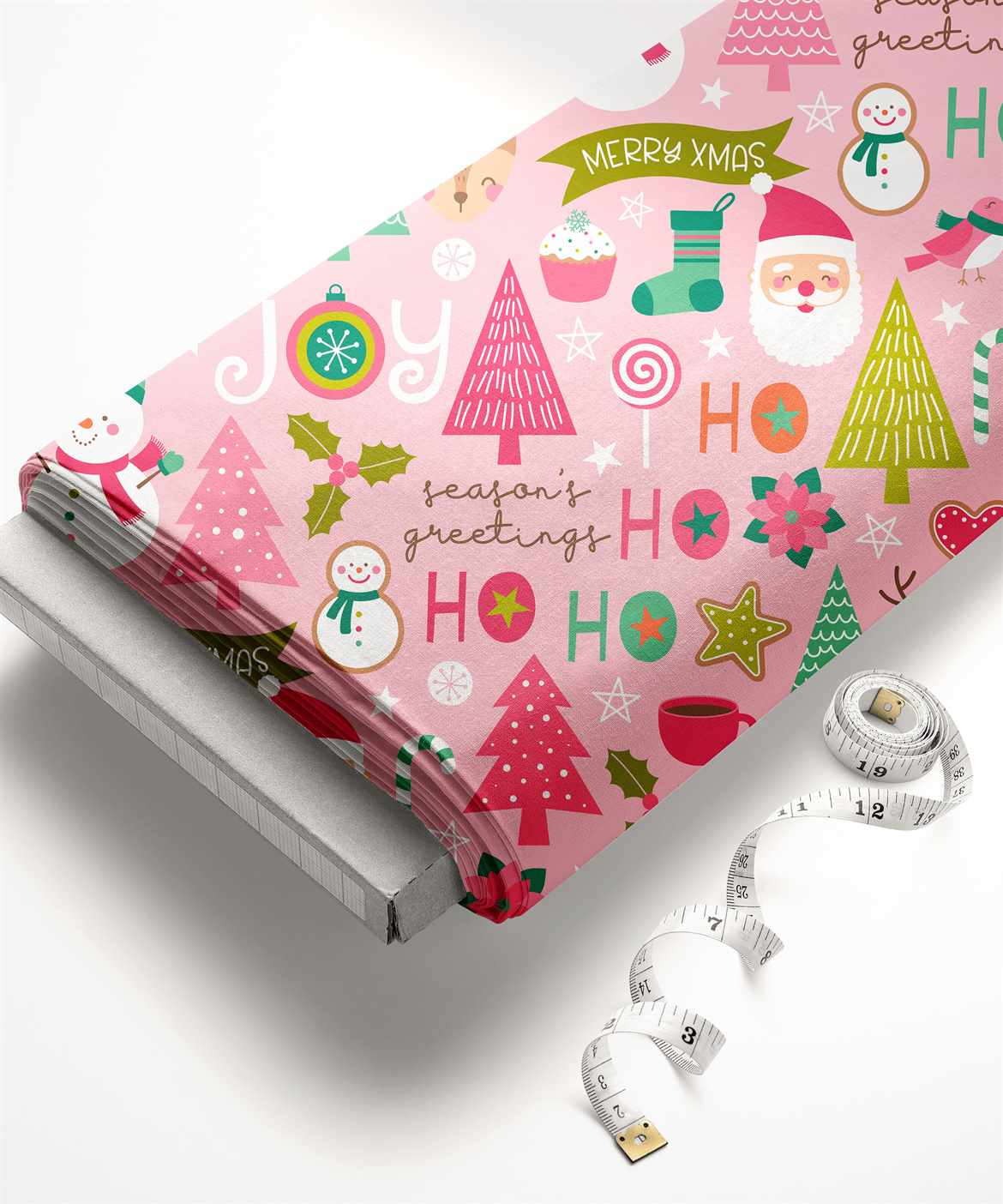 Merry and Bright Christmas Print