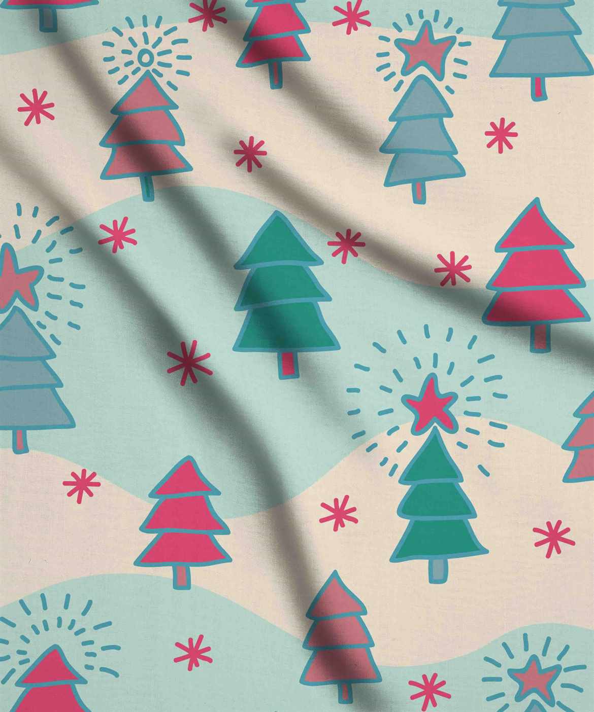 Merry and Bright Christmas Print