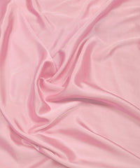 Baby Pink Plain Dyed Modal Satin Fabric