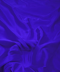 Blue Bonnet Plain Dyed Modal Satin Fabric