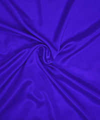 Blue Bonnet Plain Dyed Modal Satin Fabric