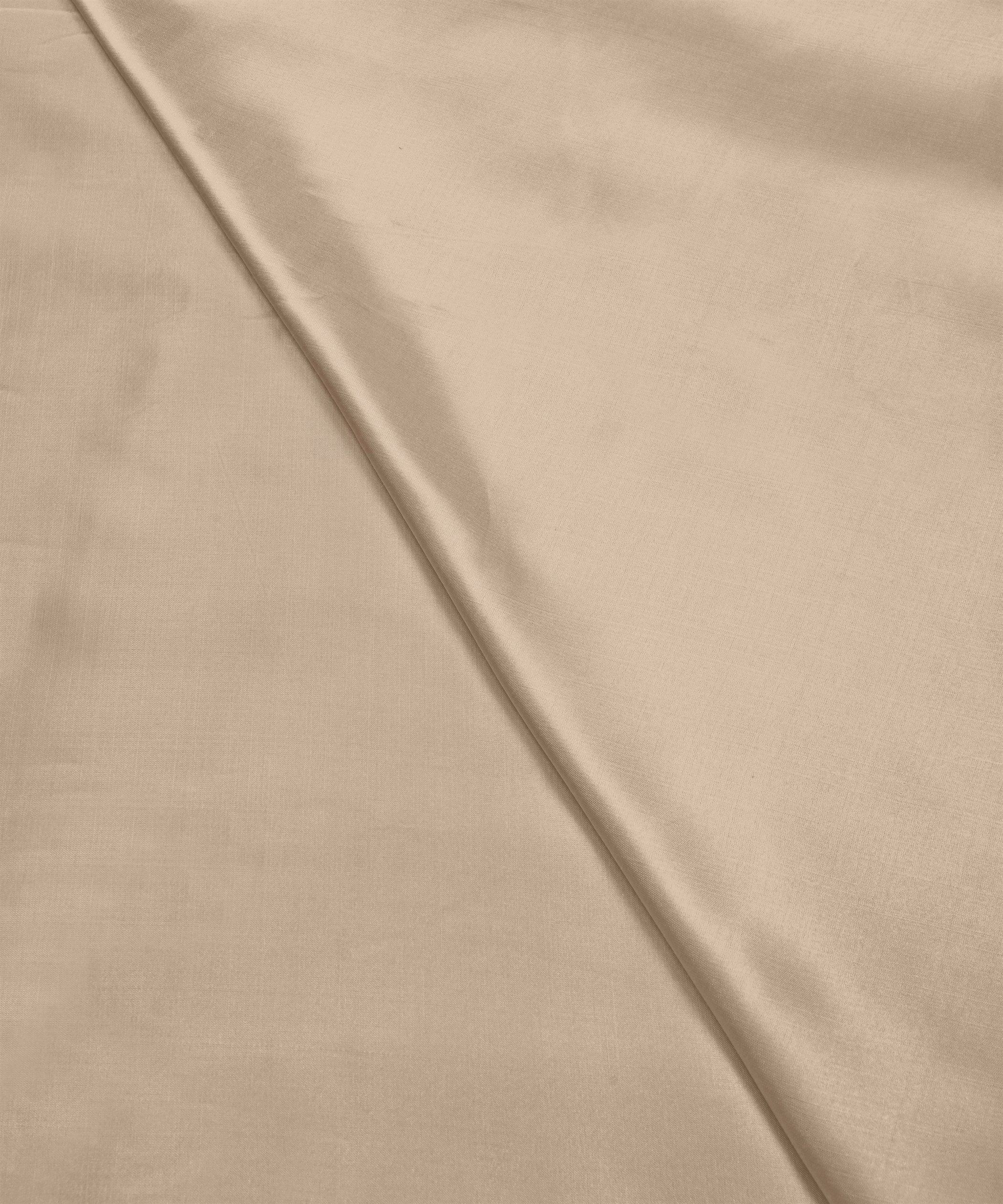 Bone White Plain Dyed Modal Satin Fabric