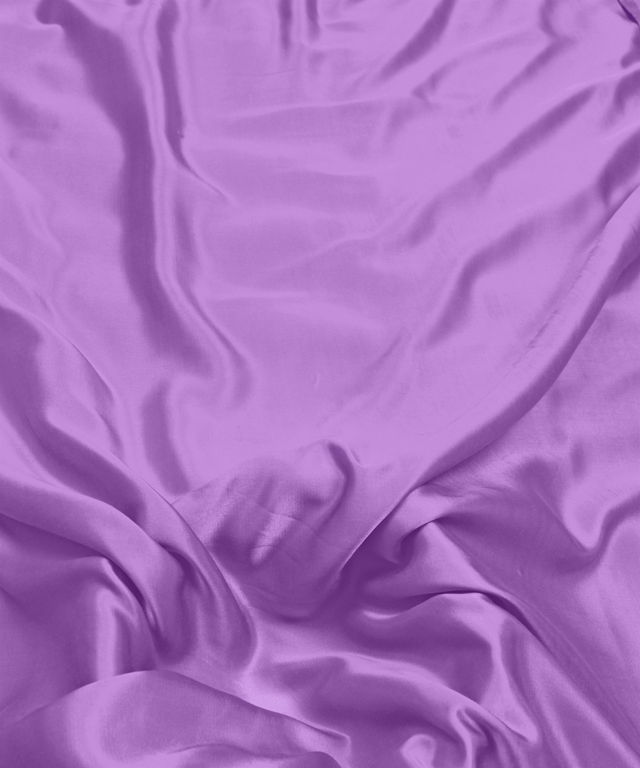 Dark Lavender Plain Dyed Modal Satin Fabric