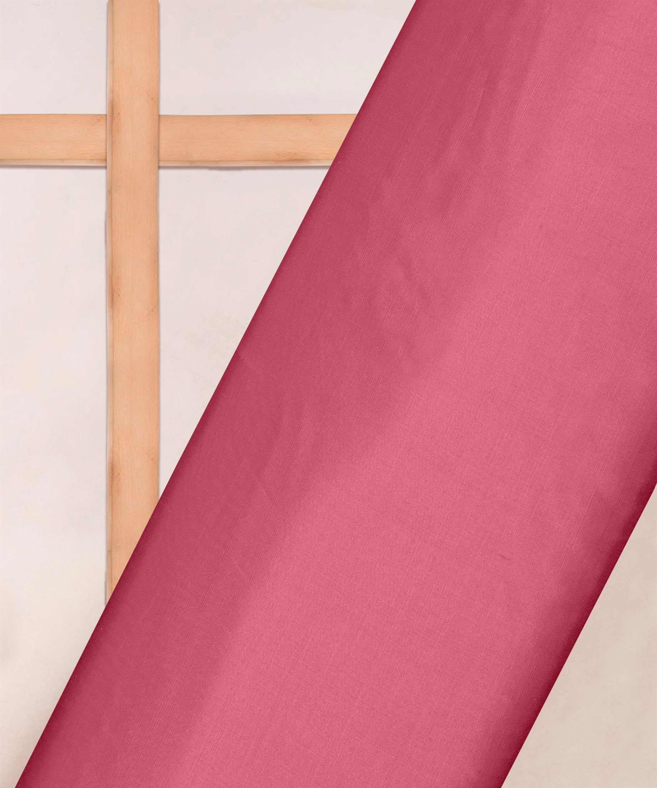 Dusty Pink Plain Dyed Modal Satin Fabric