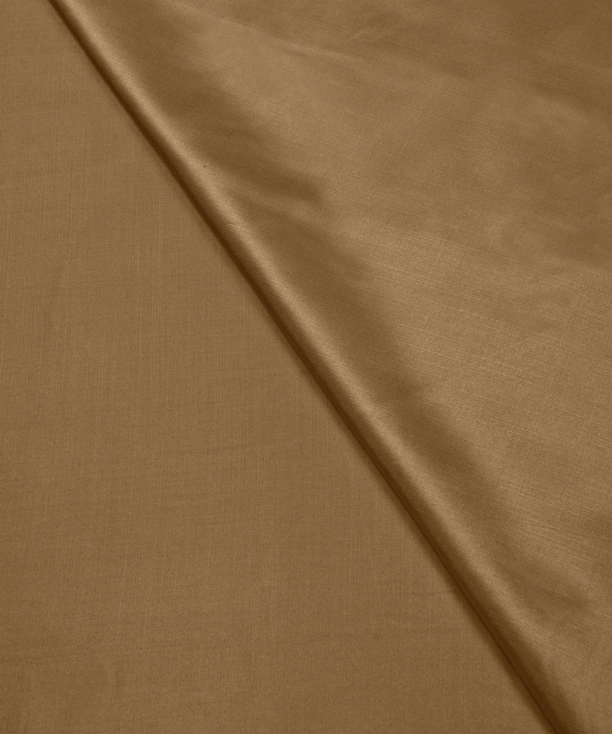 Fennel Seed Plain Dyed Modal Satin Fabric