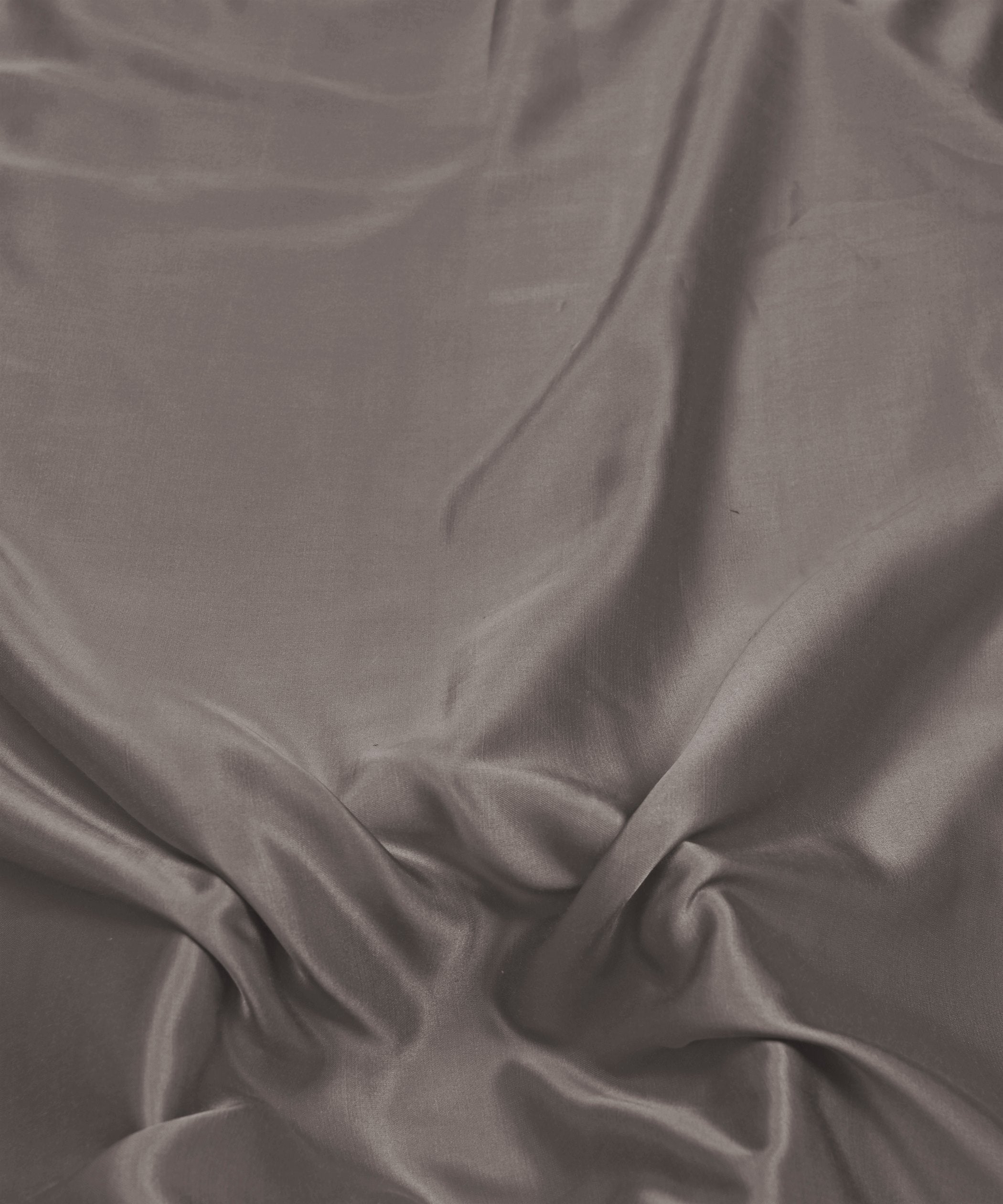 Grey Wolf Plain Dyed Modal Satin Fabric