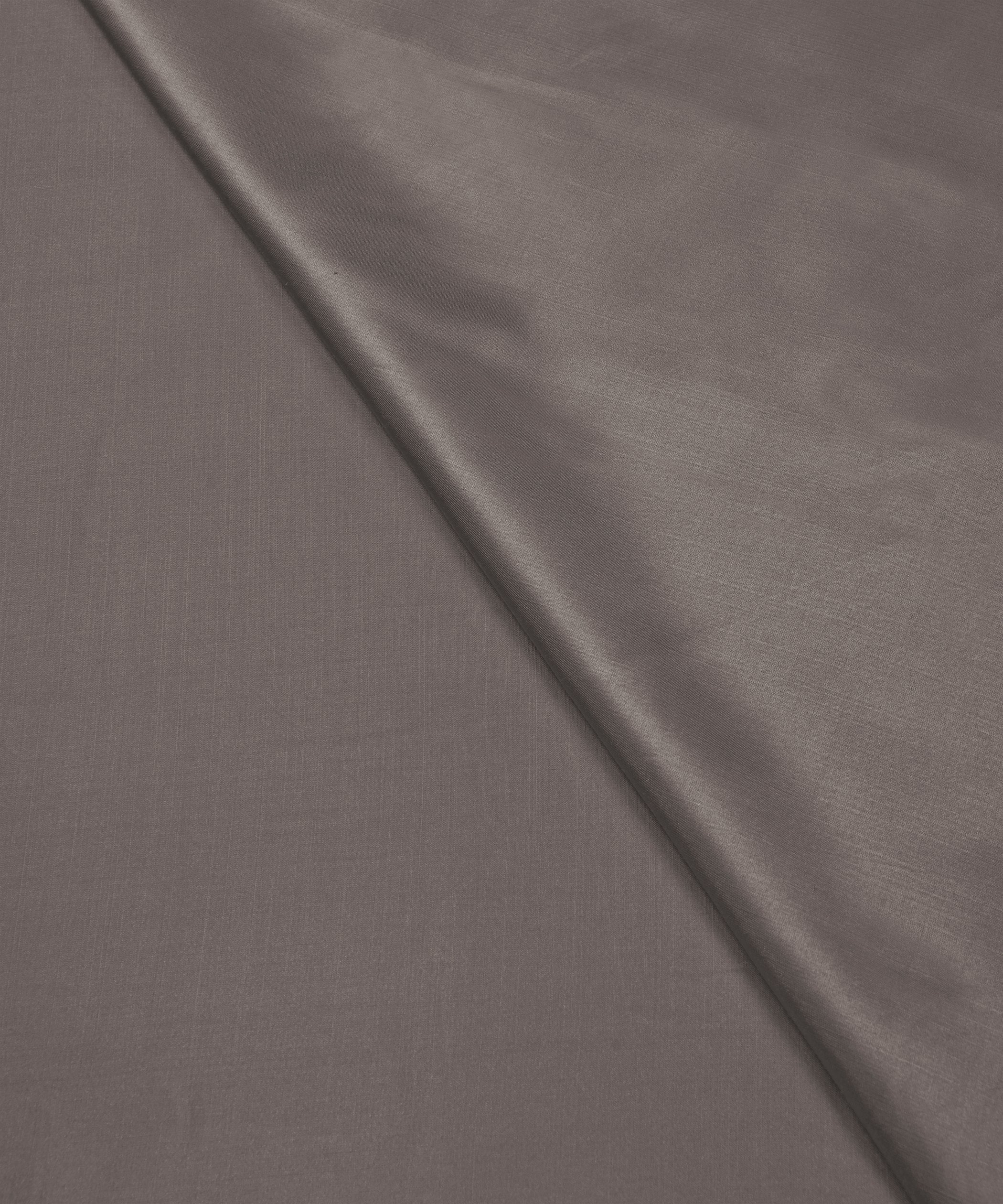 Grey Wolf Plain Dyed Modal Satin Fabric