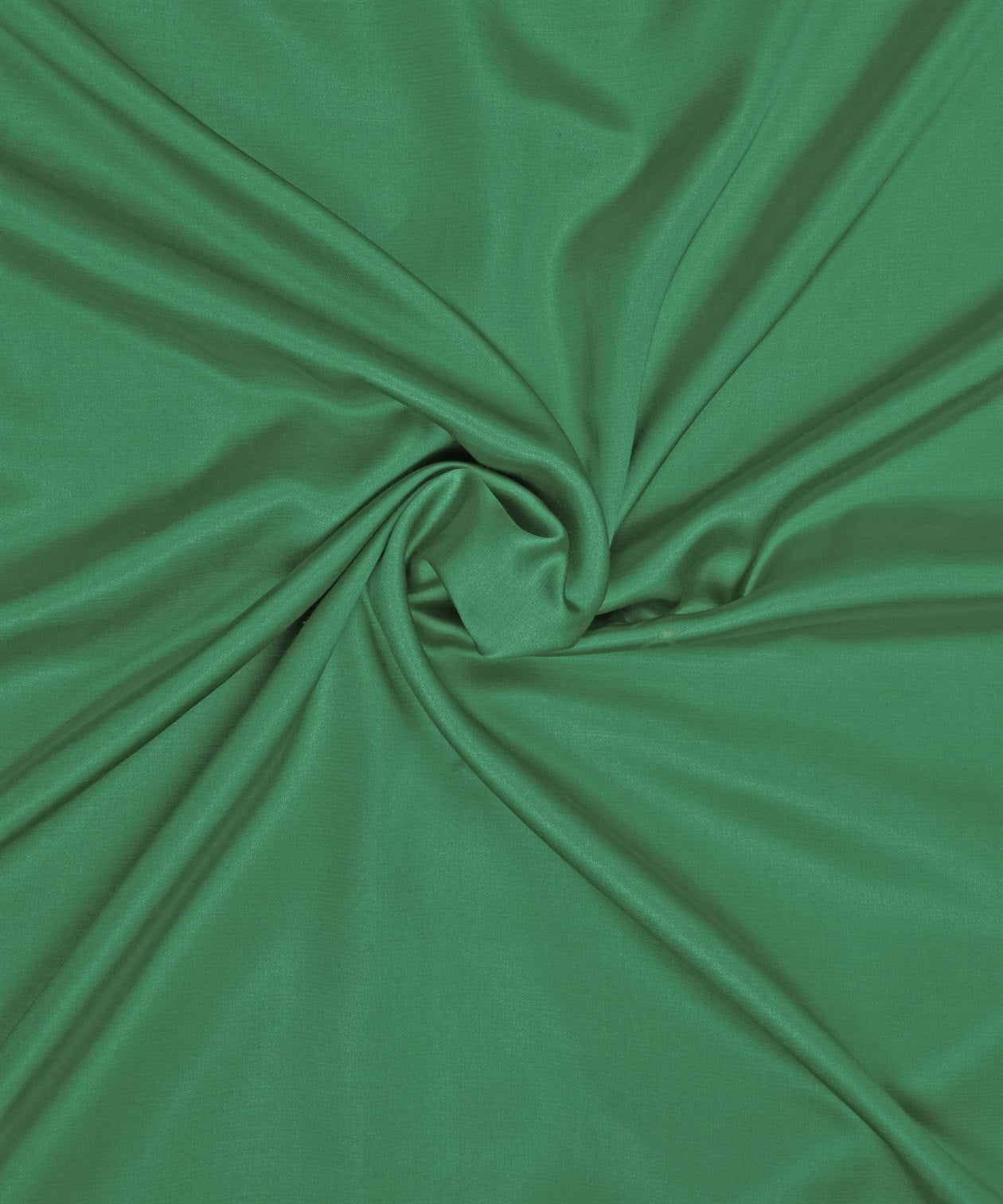 Hazel Green Plain Dyed Modal Satin Fabric