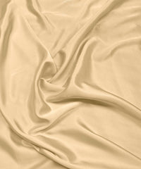 Ivory Plain Dyed Modal Satin Fabric