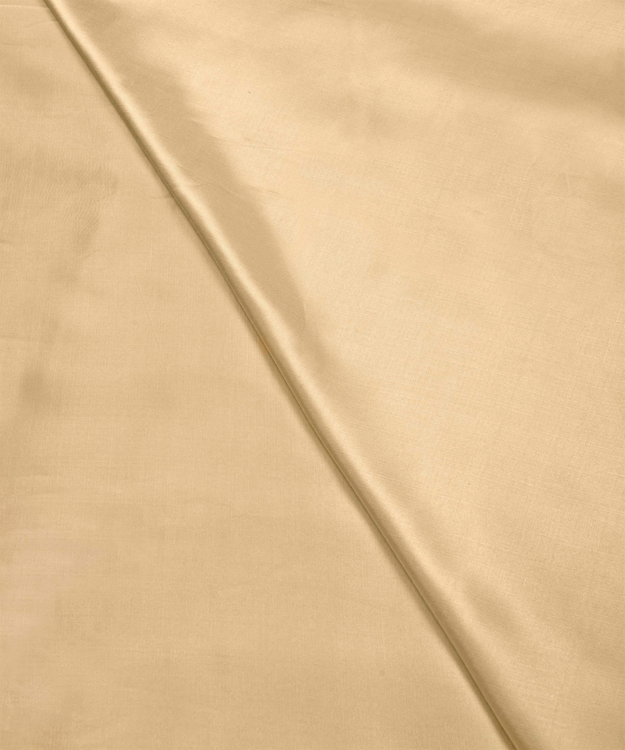 Ivory Plain Dyed Modal Satin Fabric