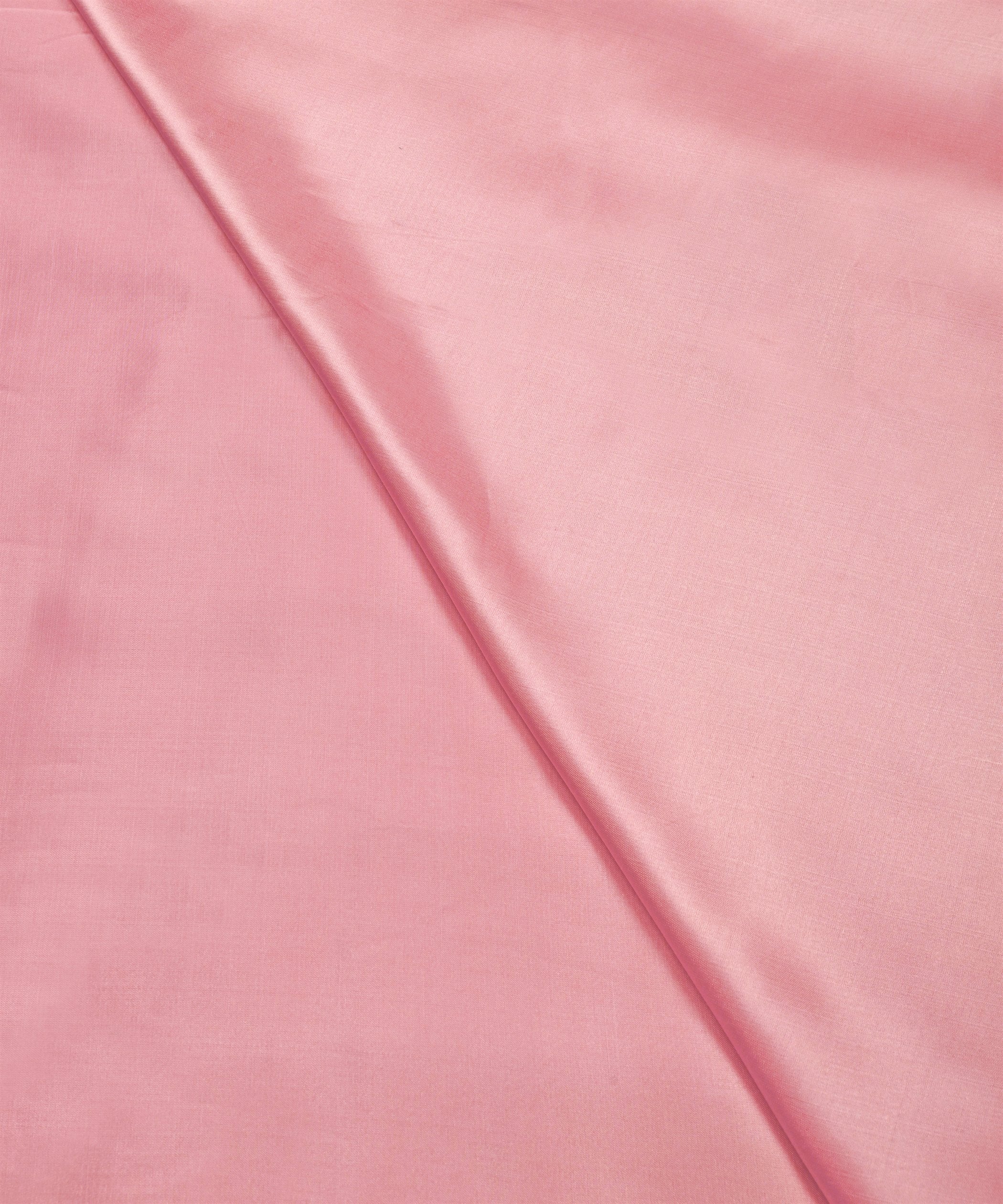 Light Baby Pink Plain Dyed Modal Satin Fabric