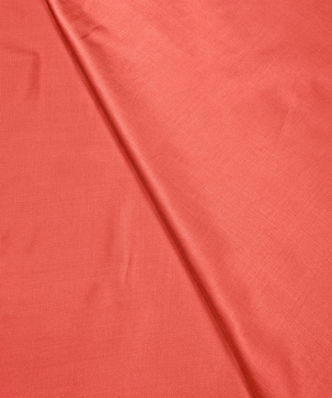 Light Bean Red Plain Dyed Modal Satin Fabric