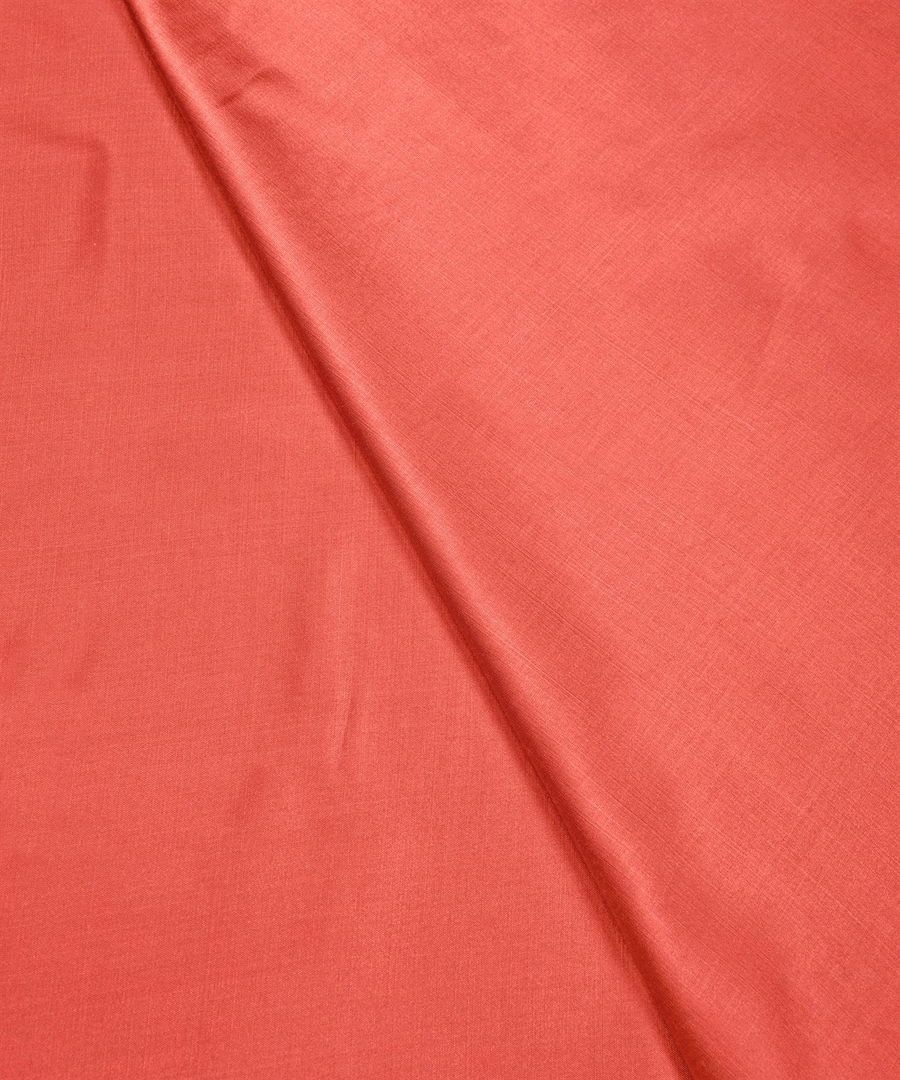 Light Bean Red Plain Dyed Modal Satin Fabric