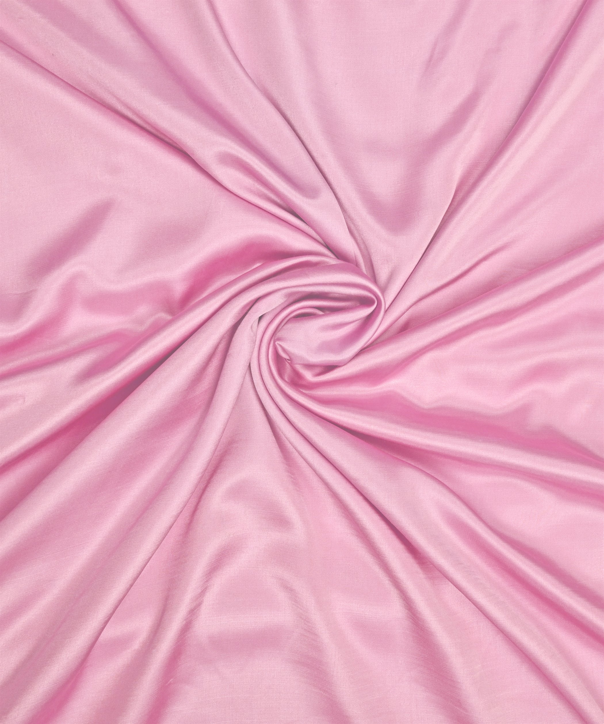 Light Pink Plain Dyed Modal Satin Fabric