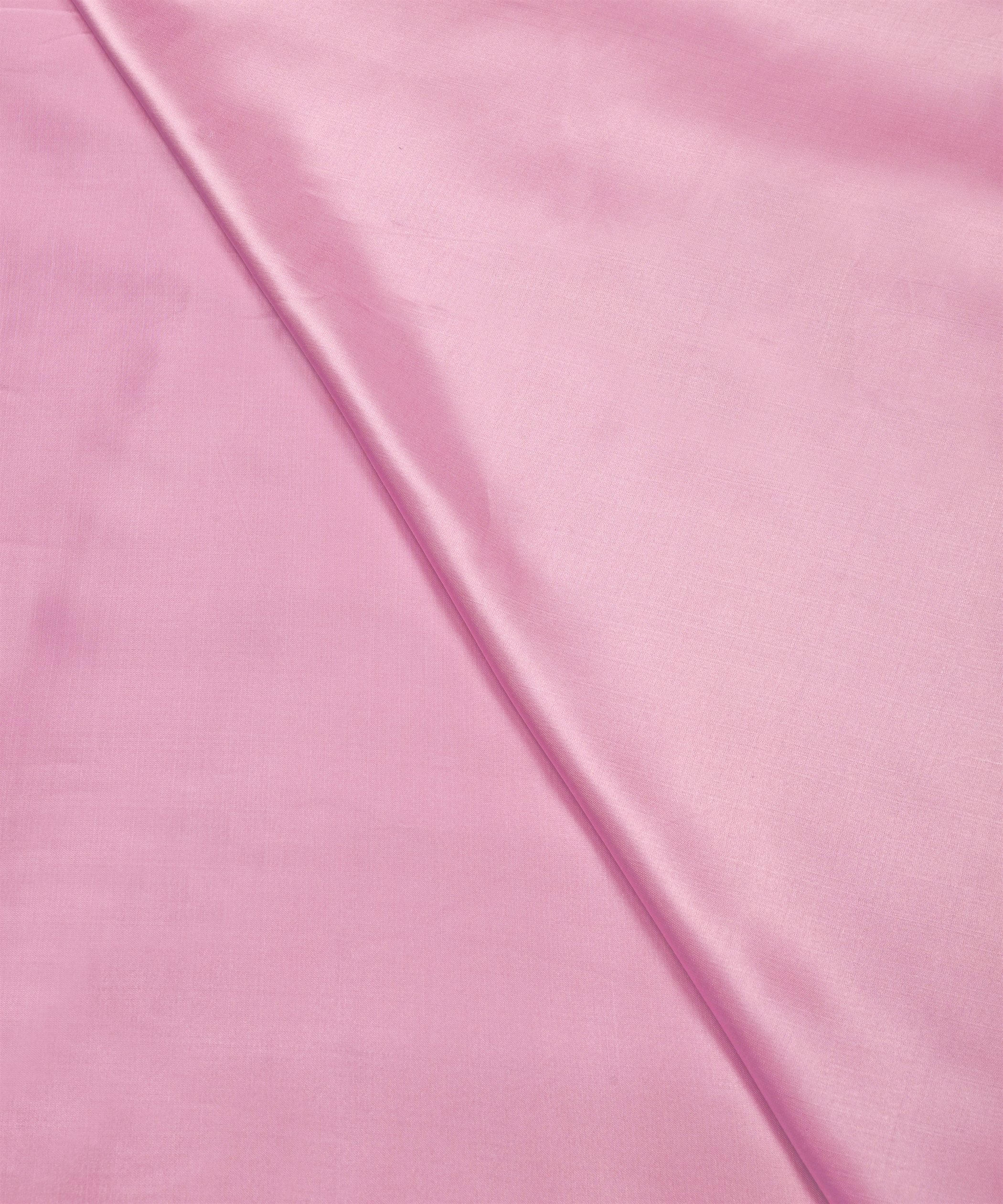 Light Pink Plain Dyed Modal Satin Fabric