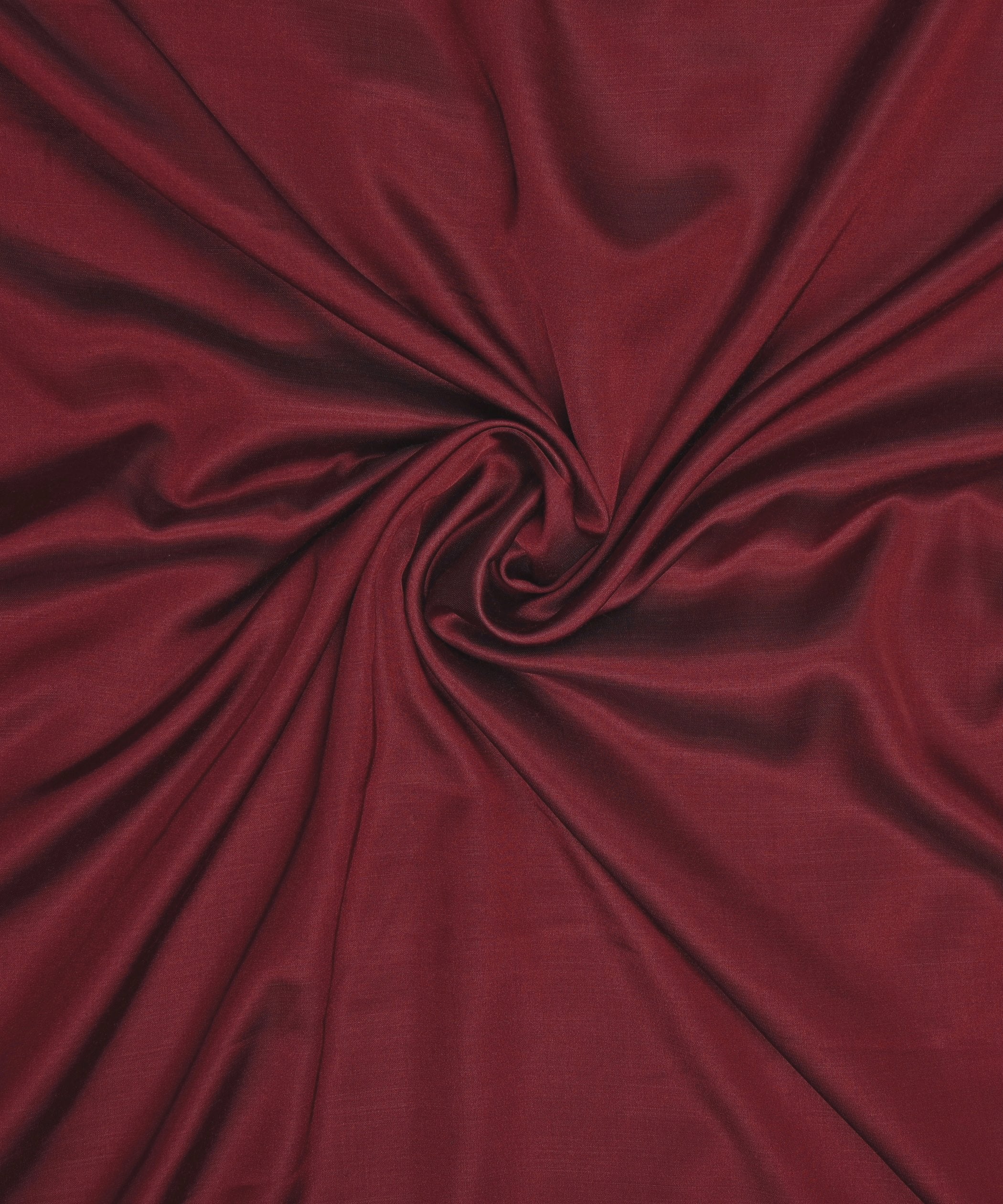 Maroon Plain Dyed Modal Satin Fabric