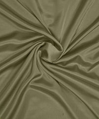 Moss Green Plain Dyed Modal Satin Fabric