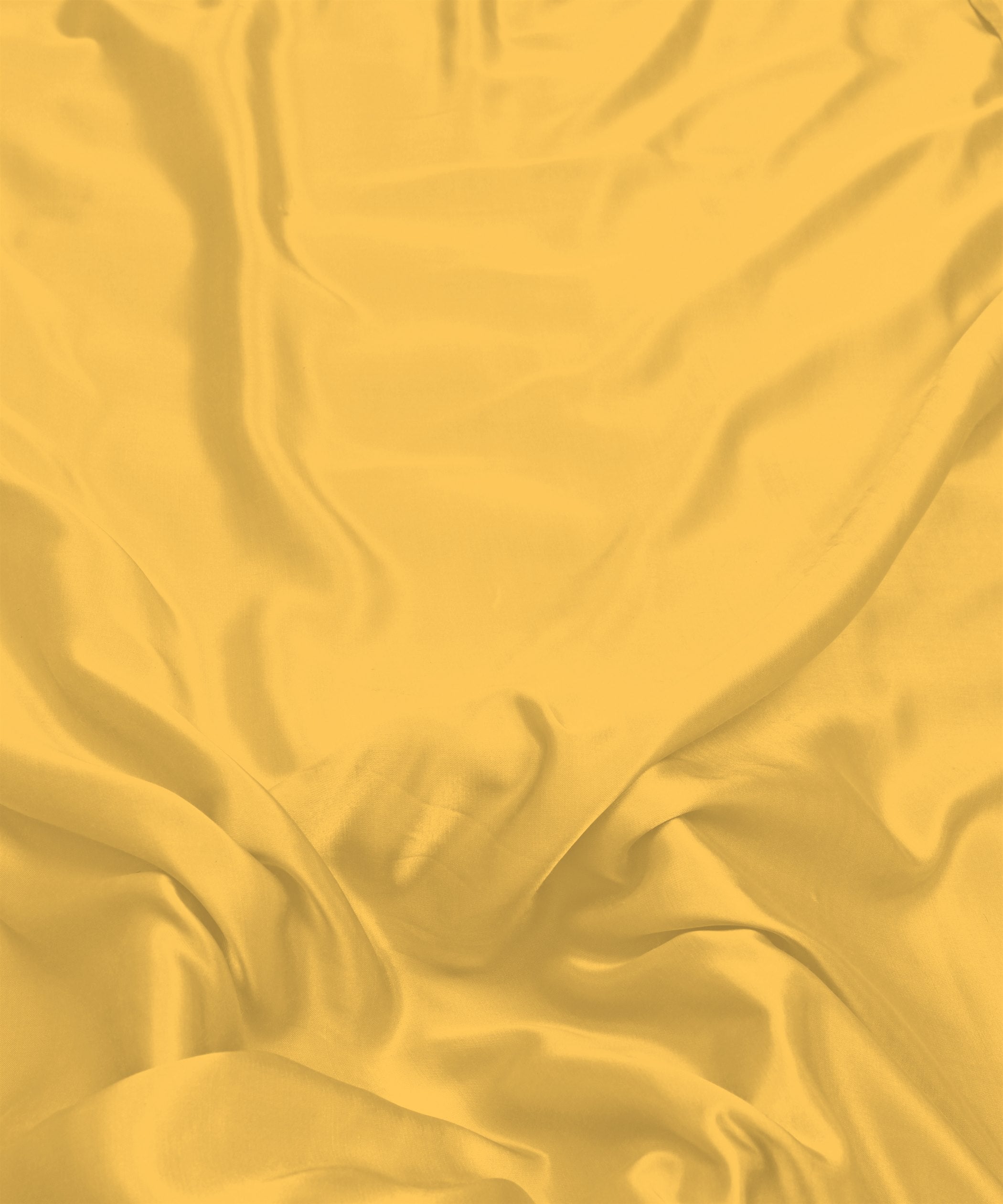 Mustard Yellow Plain Dyed Modal Satin Fabric