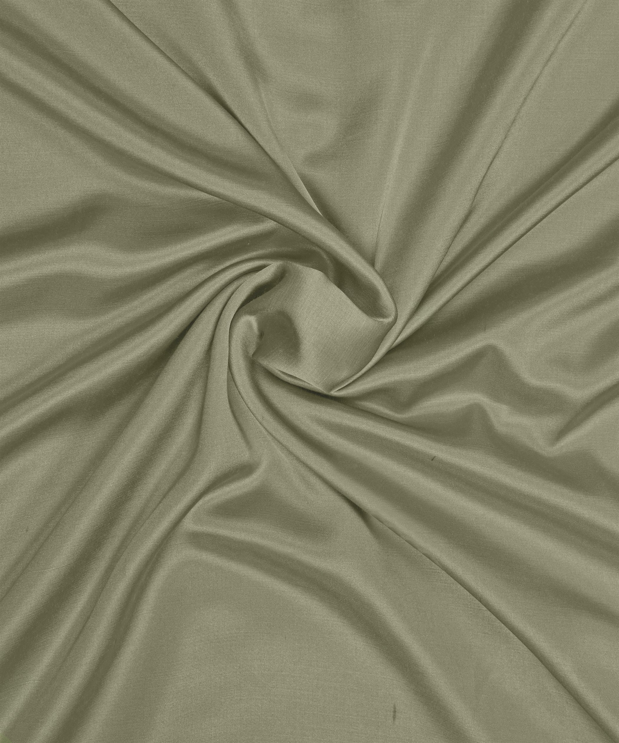 Oil Green Plain Dyed Modal Satin Fabric