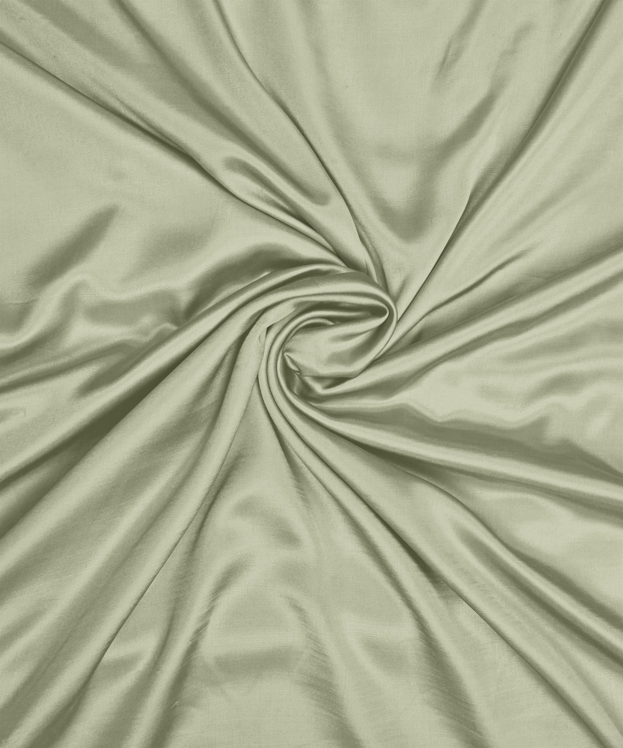Olive Green Plain Dyed Modal Satin Fabric