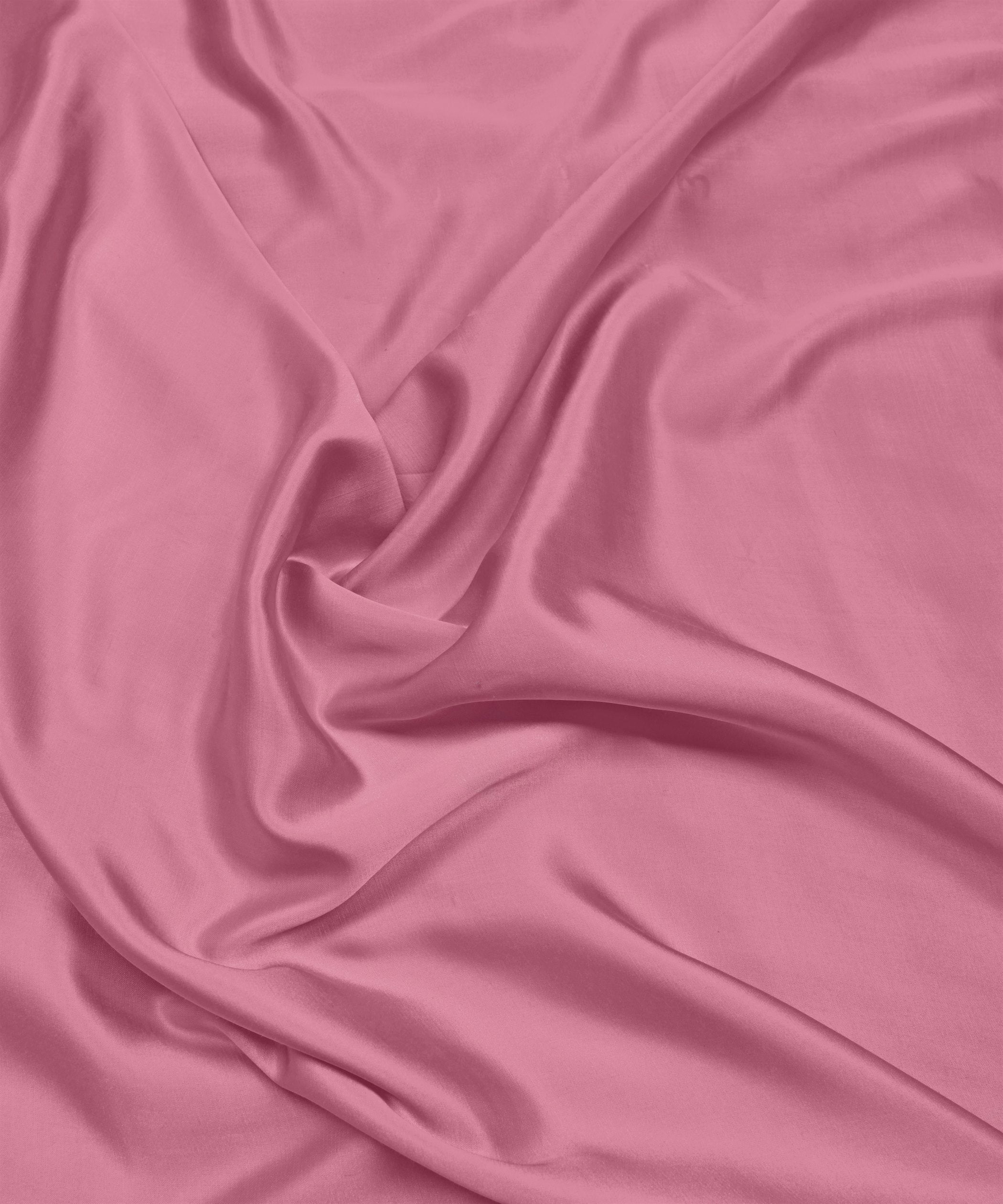 Onion Pink Plain Dyed Modal Satin Fabric