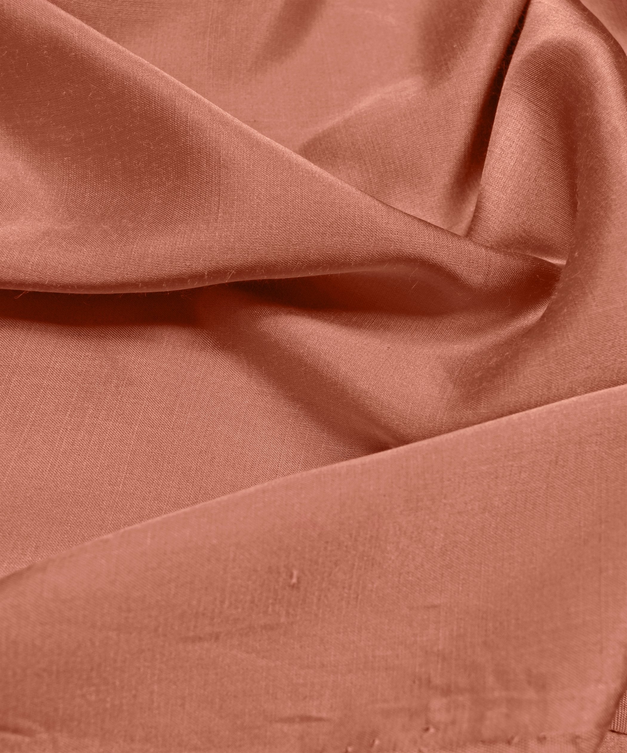 Pale Copper Plain Dyed Modal Satin Fabric