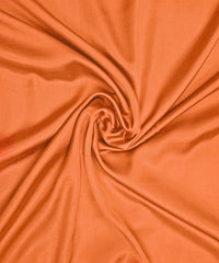 Papaya Plain Dyed Modal Satin Fabric