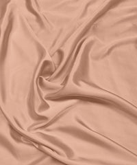 Peach Puff Plain Dyed Modal Satin Fabric