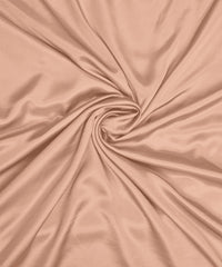 Peach Puff Plain Dyed Modal Satin Fabric