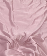 Powder Pink Plain Dyed Modal Satin Fabric