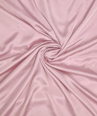 Powder Pink Plain Dyed Modal Satin Fabric