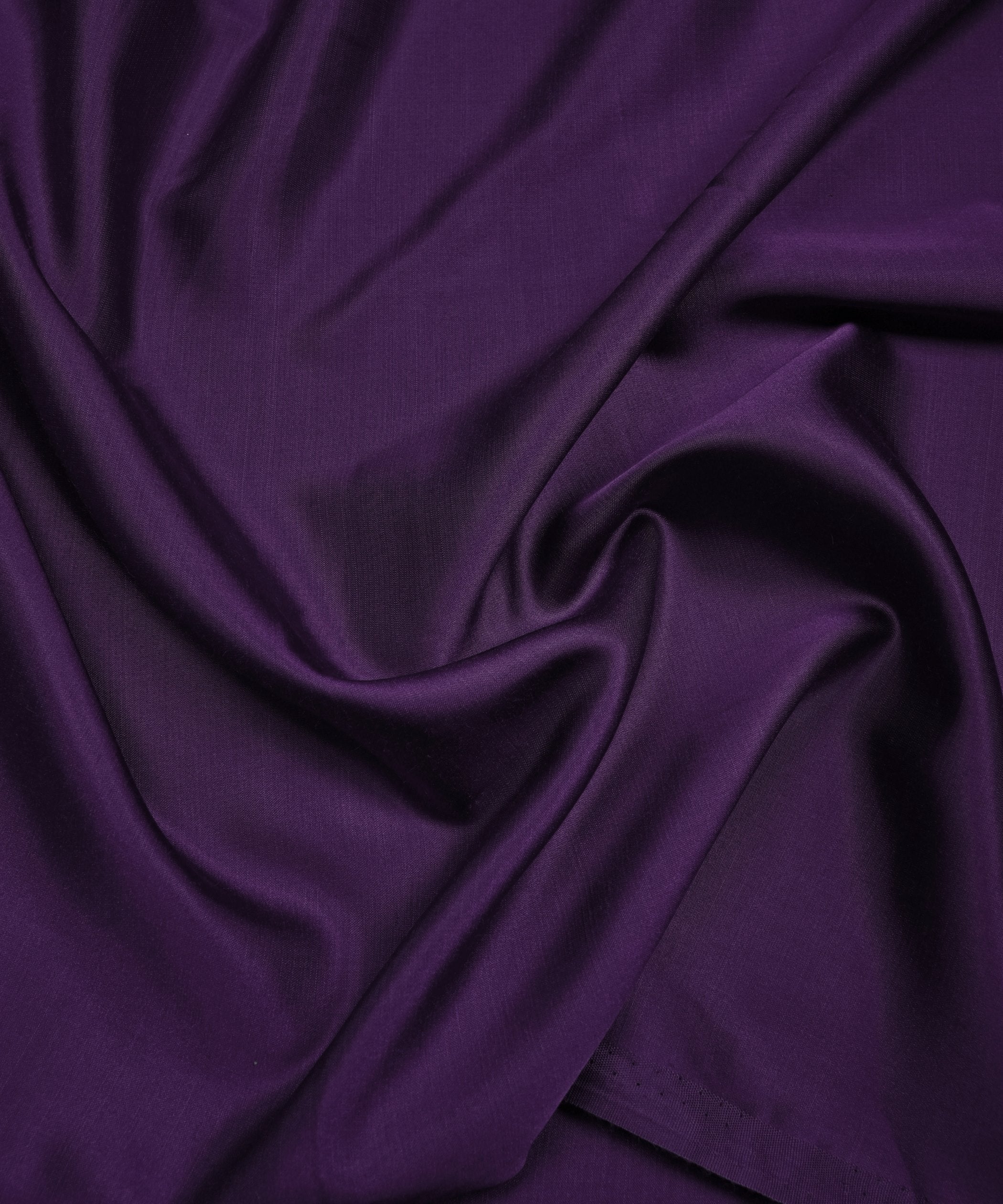 Purple Plain Dyed Modal Satin Fabric
