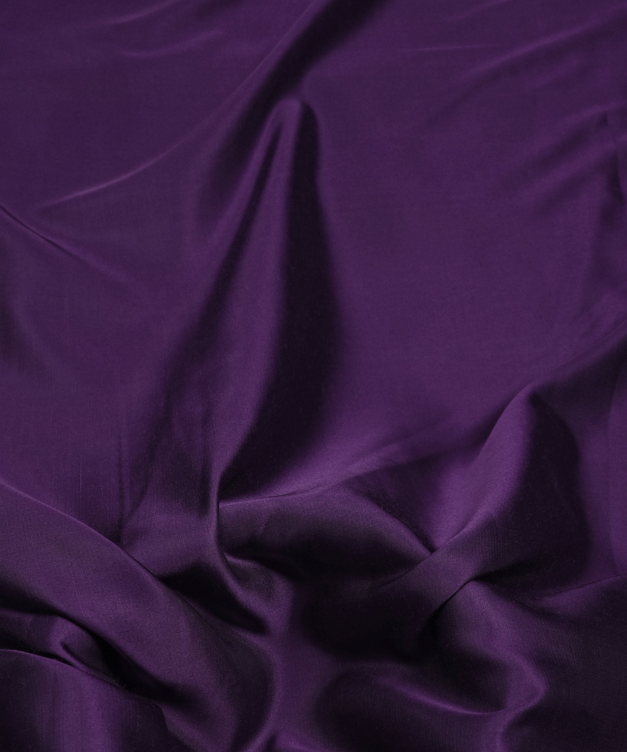 Purple Plain Dyed Modal Satin Fabric